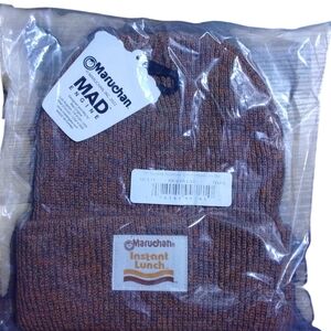 Unisex Maruchan Instant Lunch Brown Beanie